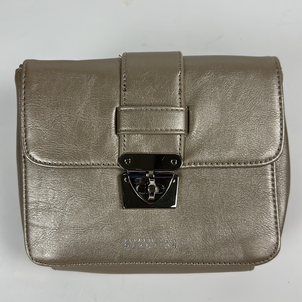 Kenneth Cole Reaction gold crossbody handbag